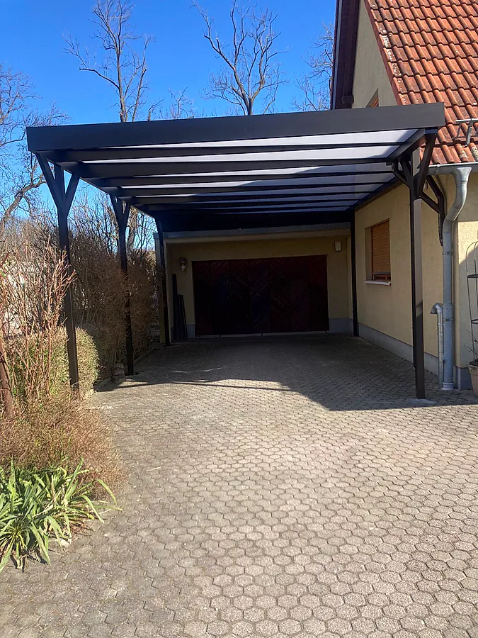 Carports der Original HENKEL Alusysteme ® GmbH aus Rosenthal-Bielatal