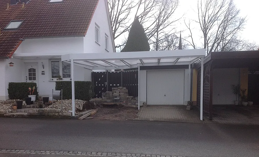 Carports der Original HENKEL Alusysteme ® GmbH aus Rosenthal-Bielatal