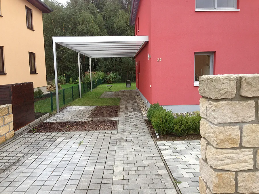 Carports der Original HENKEL Alusysteme ® GmbH aus Rosenthal-Bielatal