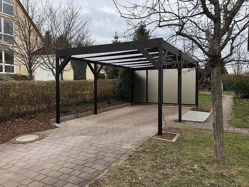 Carports der Original HENKEL Alusysteme ® GmbH aus Rosenthal-Bielatal