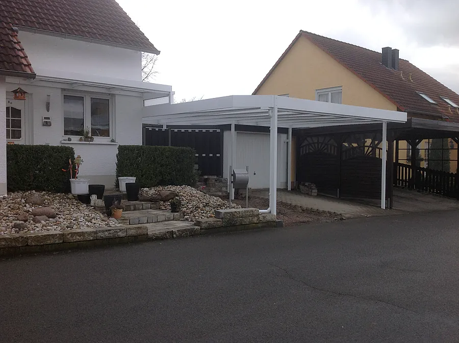 Carports der Original HENKEL Alusysteme ® GmbH aus Rosenthal-Bielatal